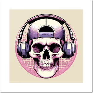 Skull DJ: Ultimate Skull & Headphones Graphic Posters and Art